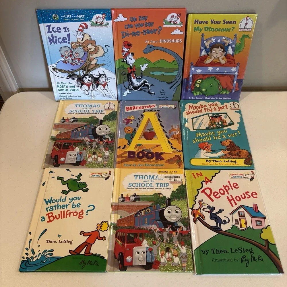 Bright and Early & I Can Read It By Myself Beginner Books Dr. Seuss‎ Lot Of 9